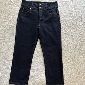 Ann Taylor cropped straight jeans